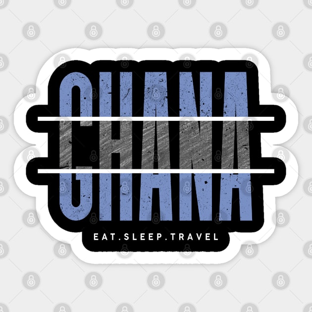 Ghana trip Sticker by SerenityByAlex